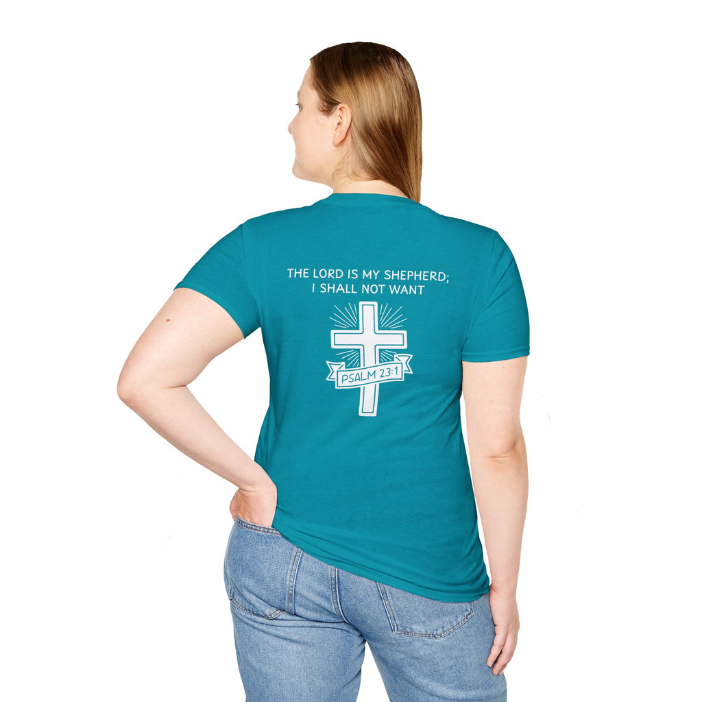Adults 'Psalm 23:1' T-Shirt