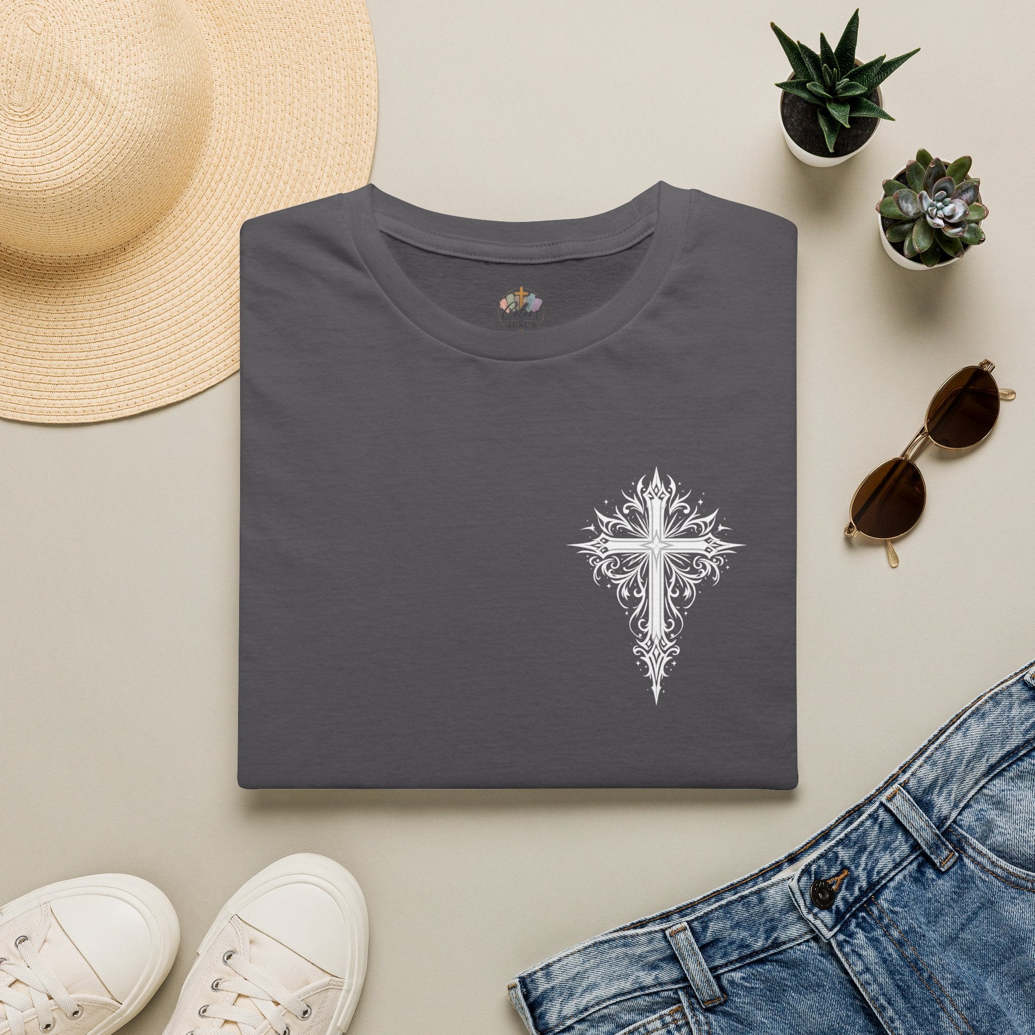 Adults Cross Graphic T‑Shirt