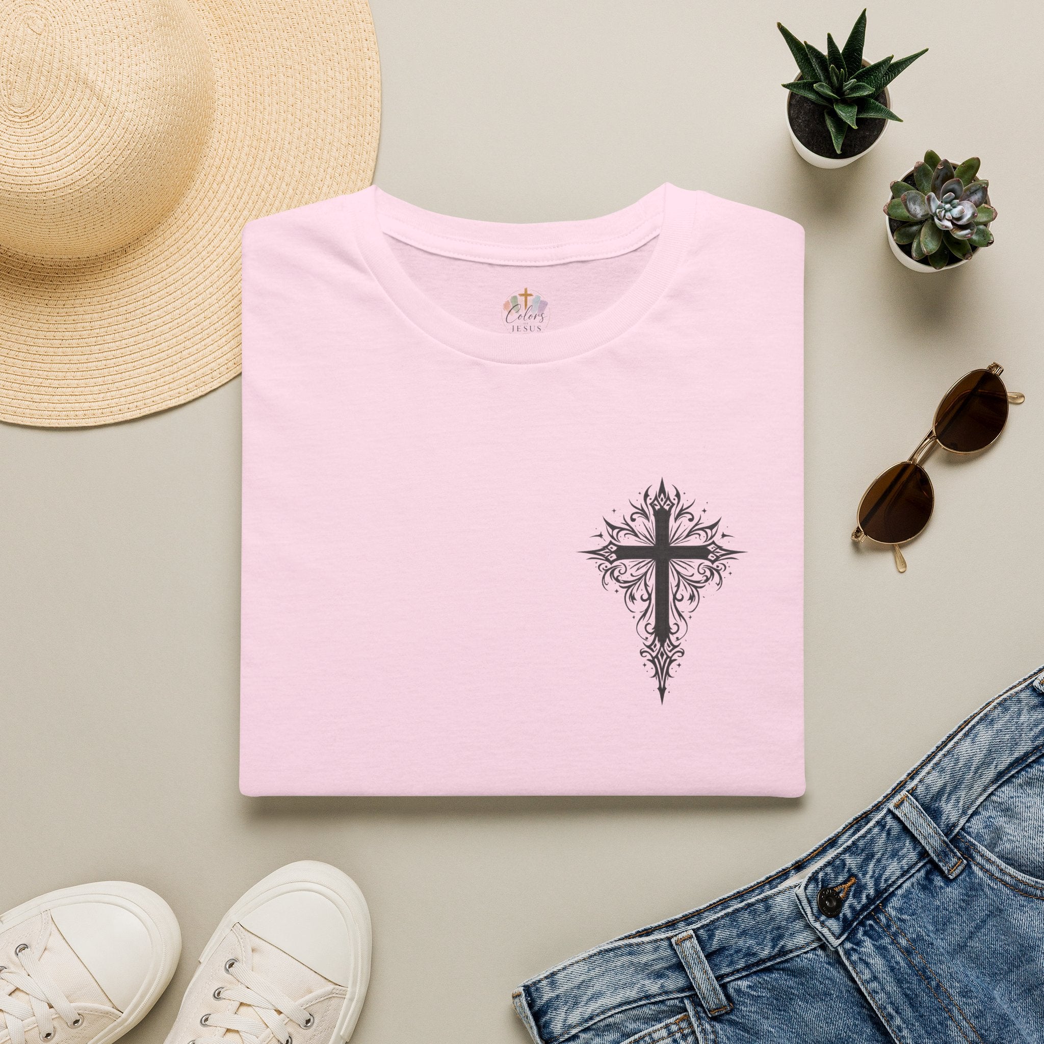 Adults Cross Graphic T-Shirt