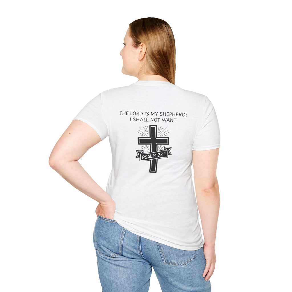 Adults 'Psalm 23:1' T-Shirt