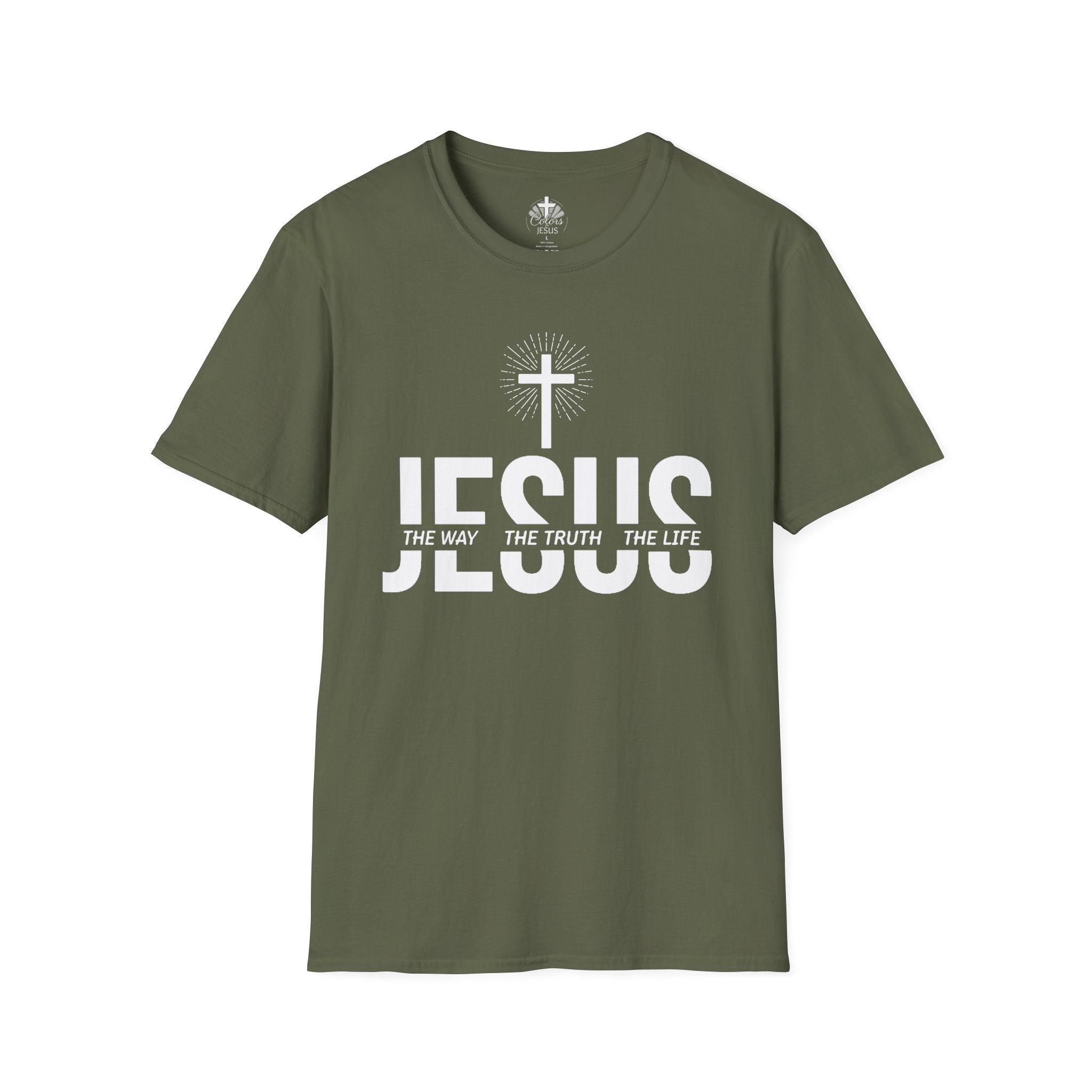 'JESUS: The Way, The Truth, The Life' — Men's Tee
