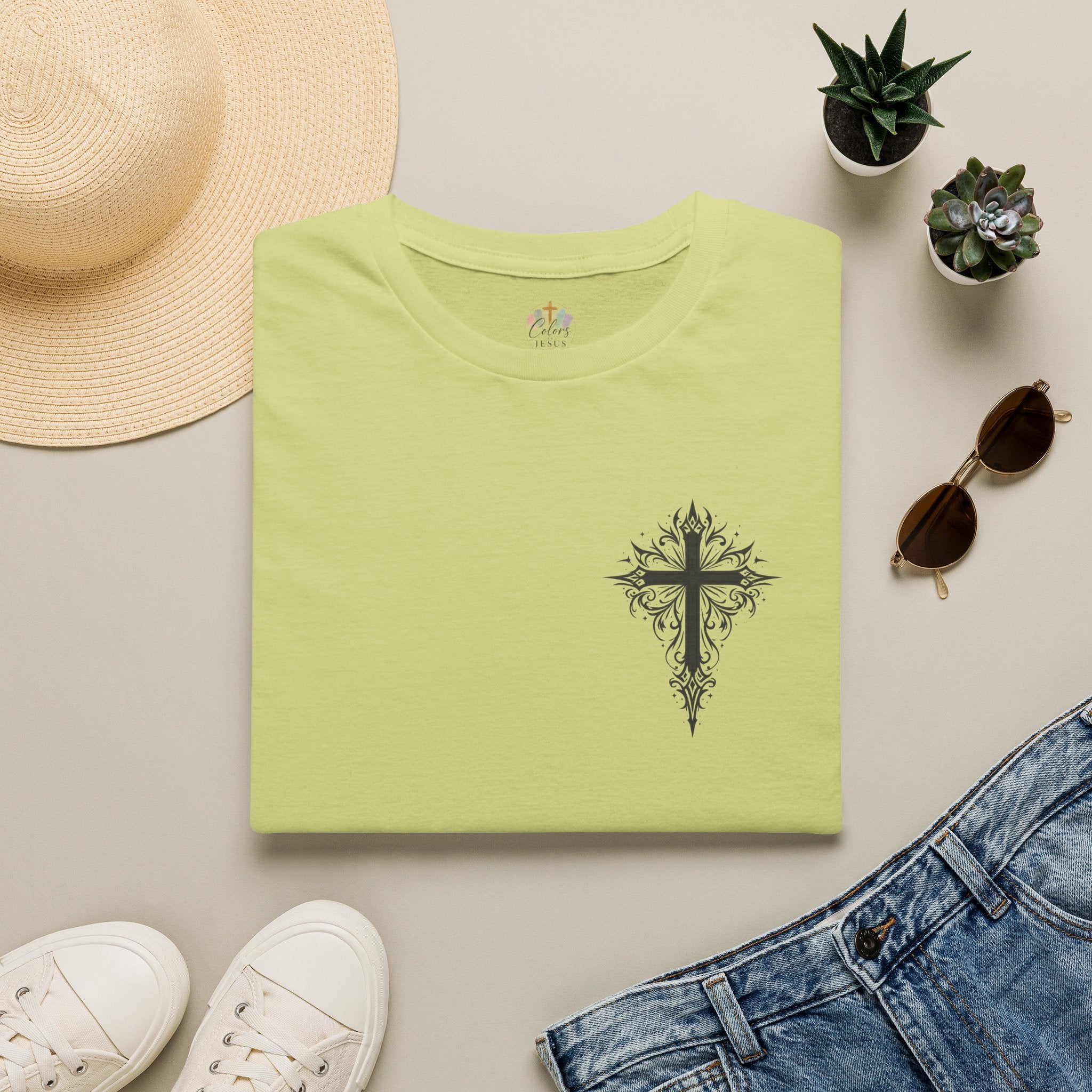 Adults Cross Graphic T-Shirt