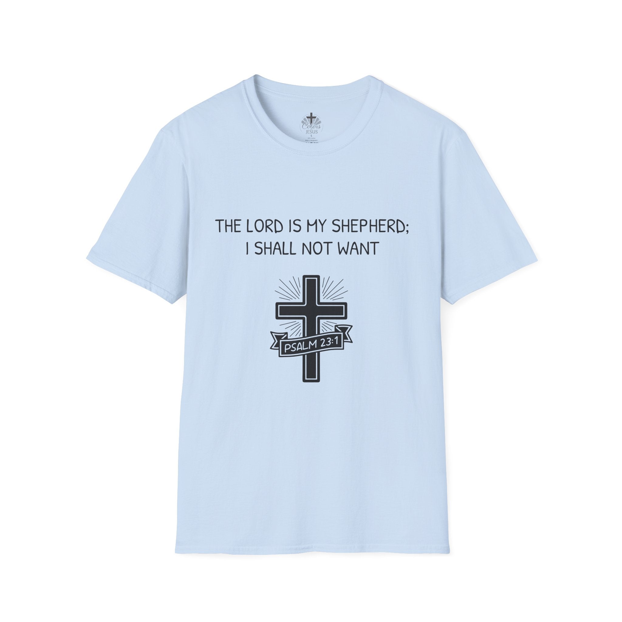 'Psalm 23:1' — Men's Tee