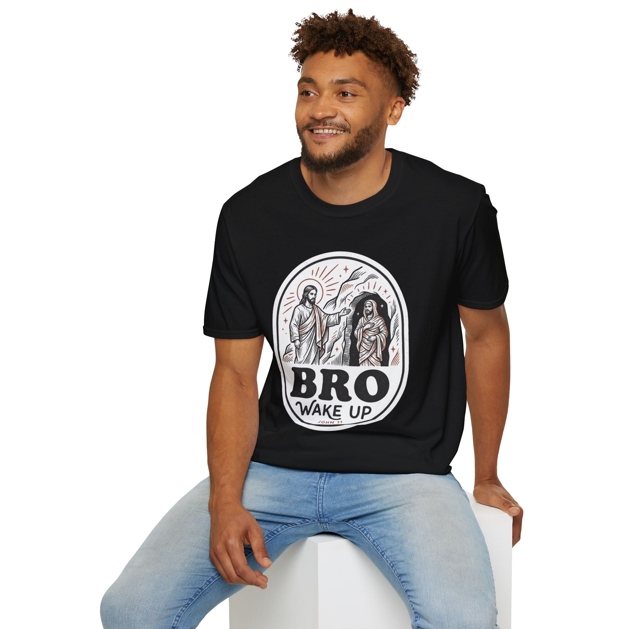 Adults 'Bro Wake up - John 11' T-Shirt