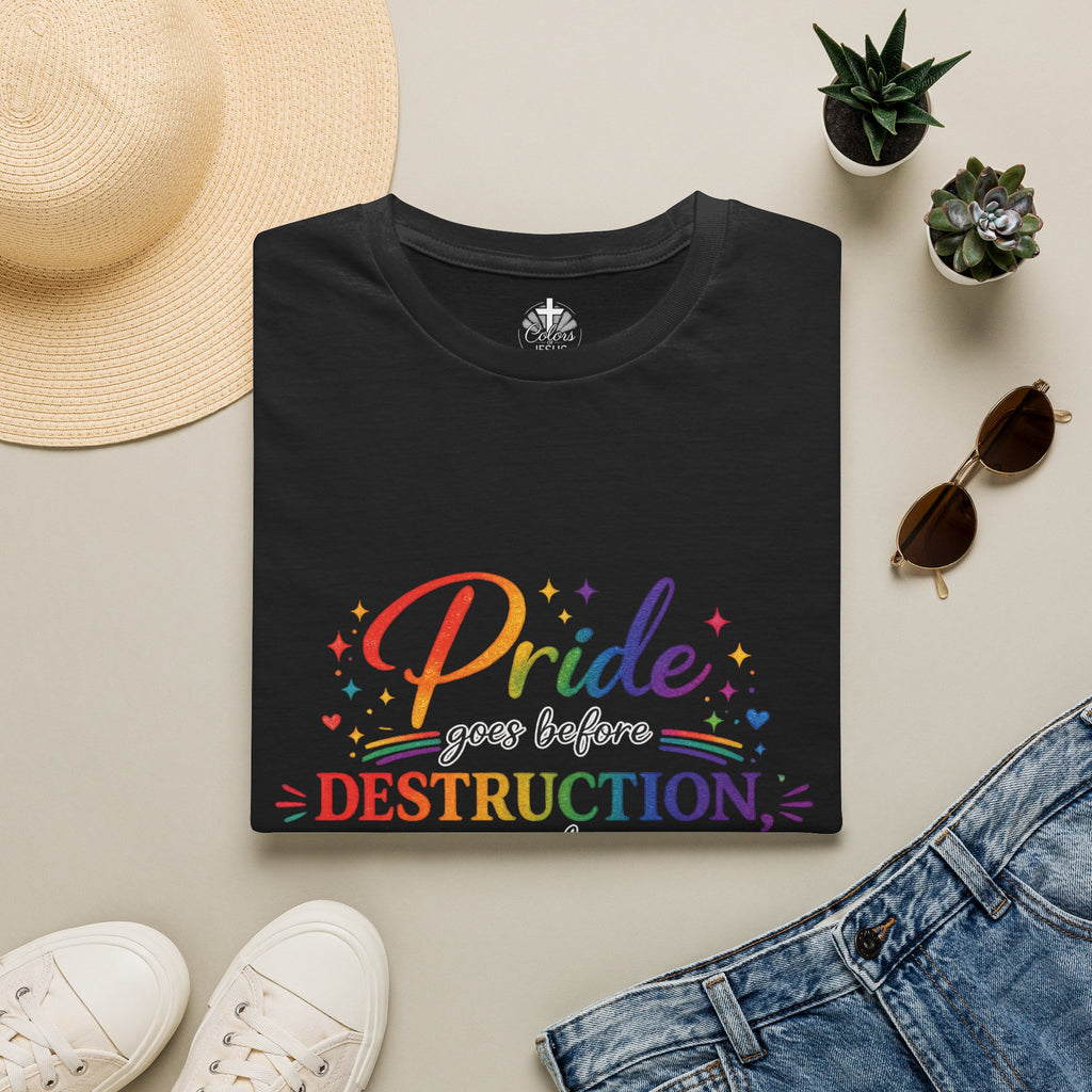 Adults 'Proverbs 16:18' T-Shirt