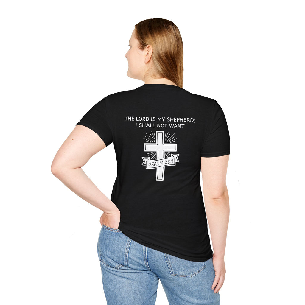 Adults 'Psalm 23:1' T-Shirt