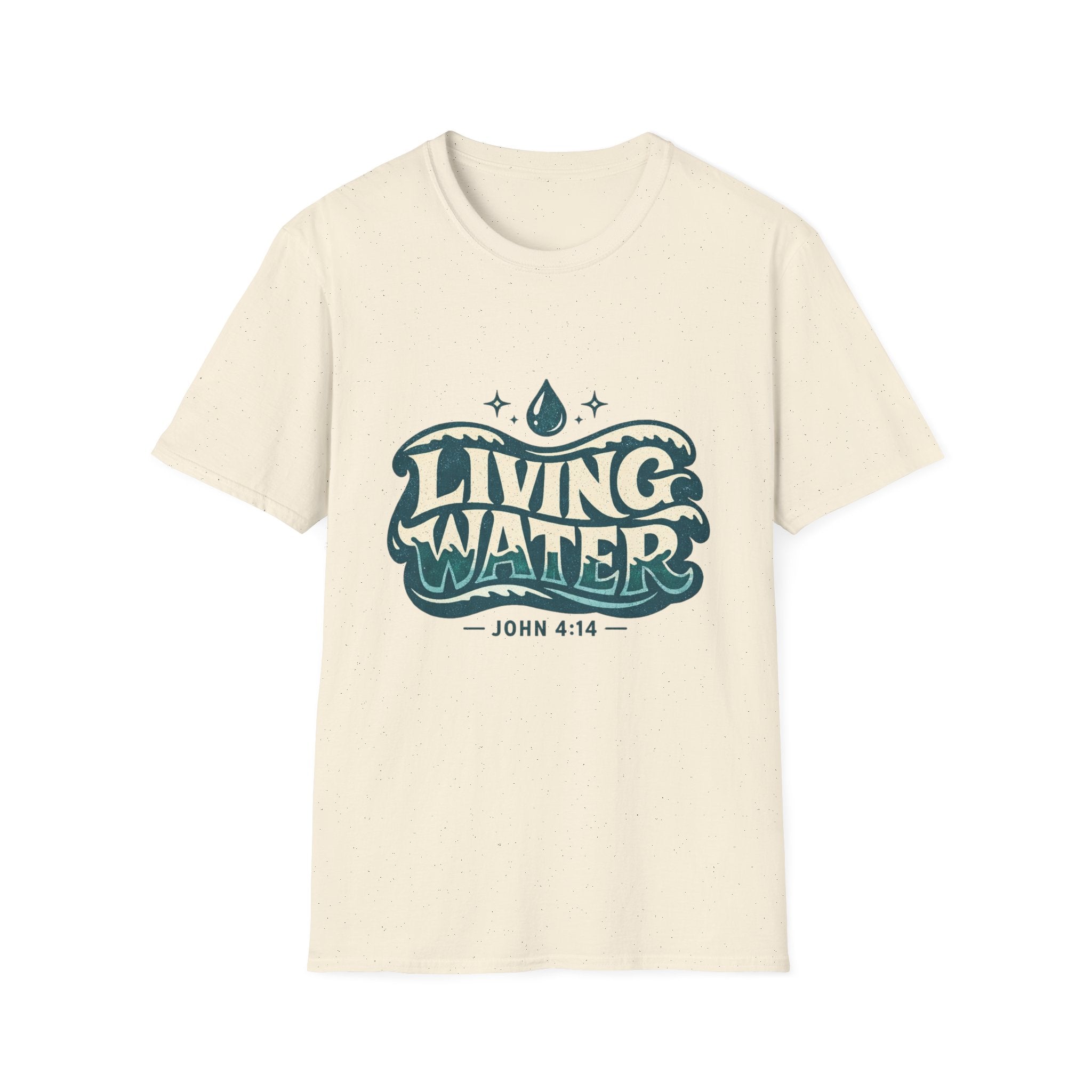 'Living Water' — Men's Tee