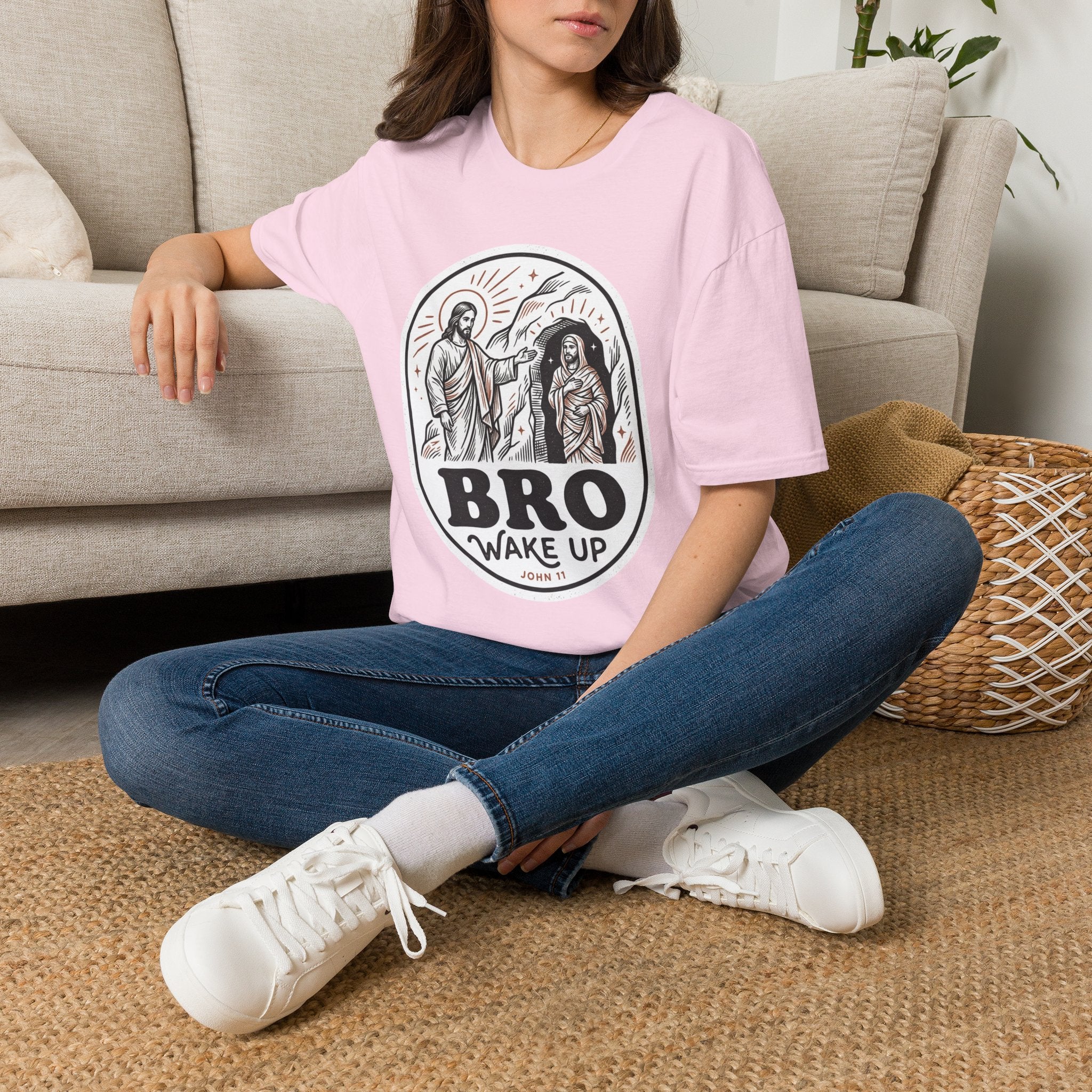 Adults 'Bro Wake up - John 11' T-Shirt