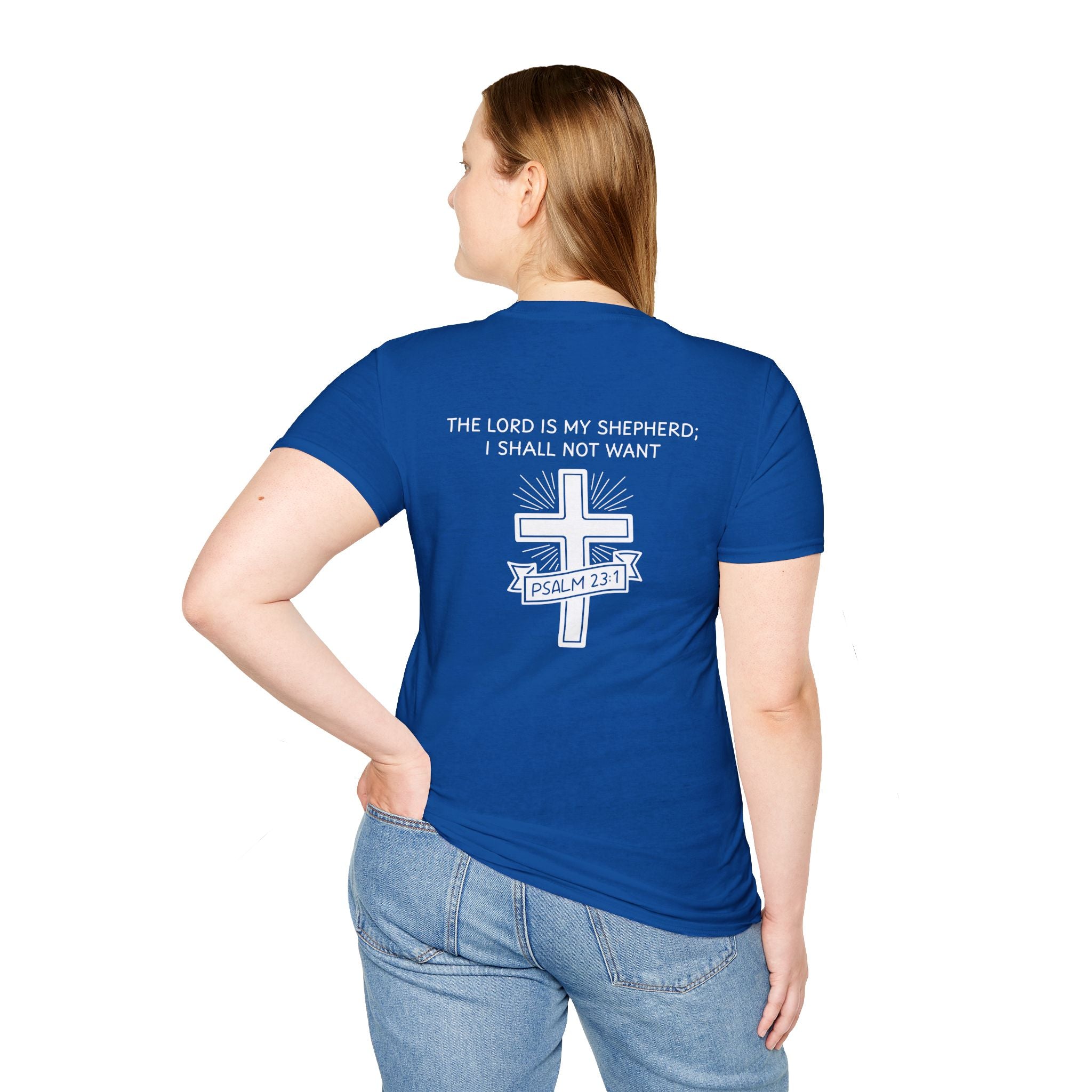 Adults 'Psalm 23:1' T-Shirt