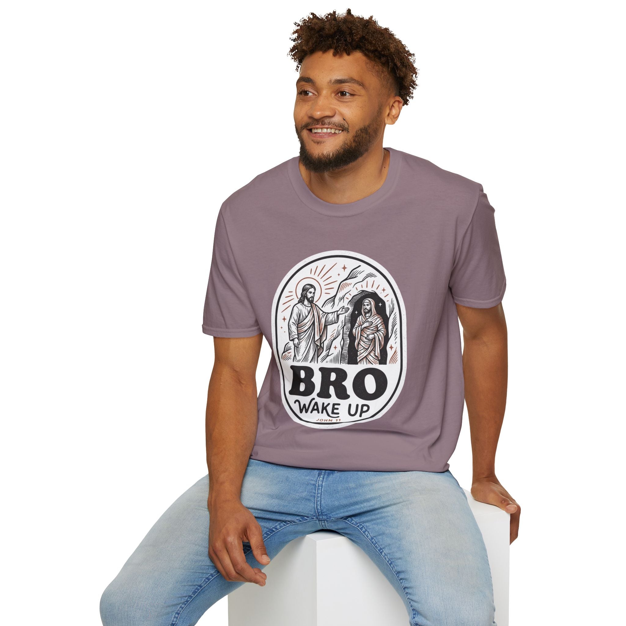 Adults 'Bro Wake up - John 11' T-Shirt