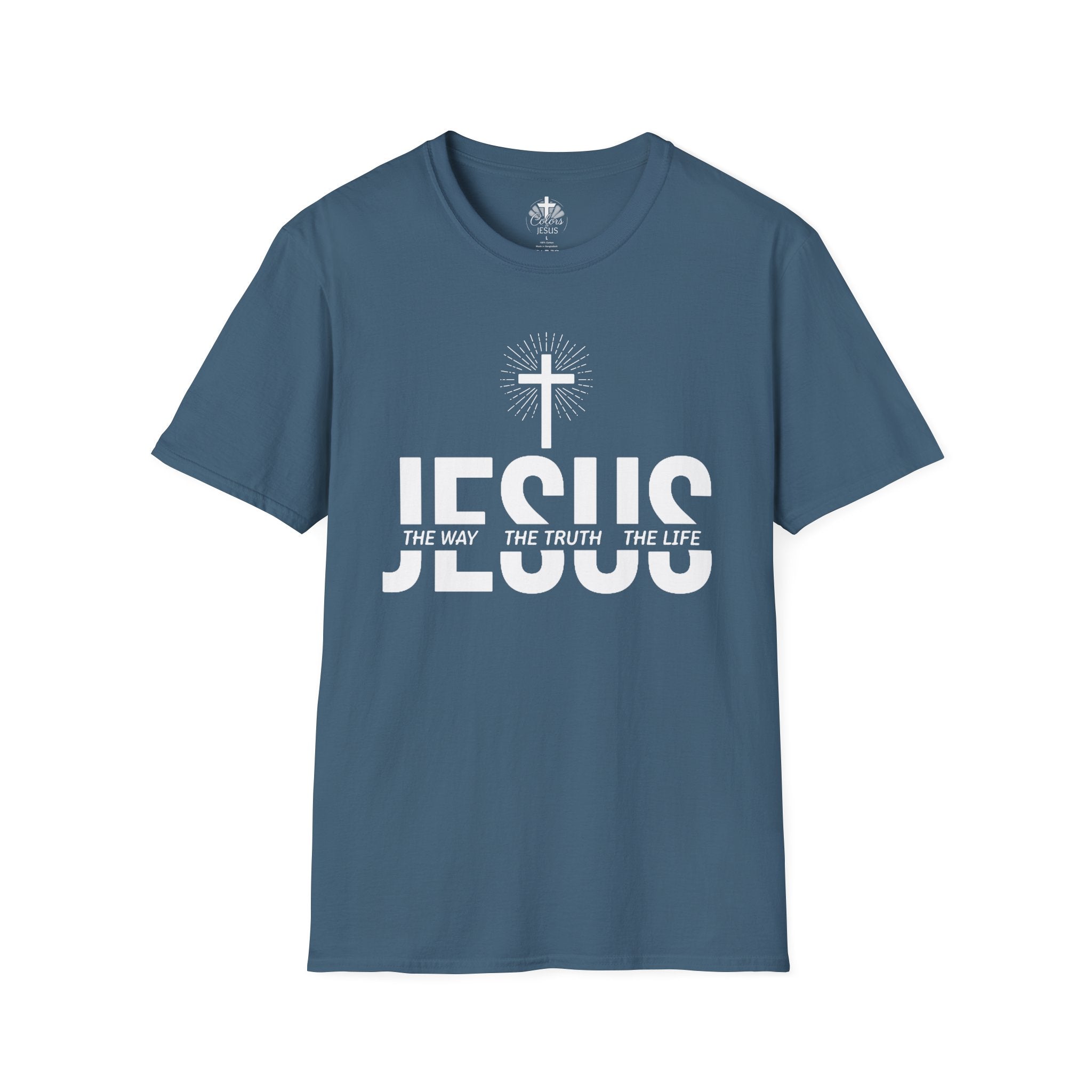 'JESUS: The Way, The Truth, The Life' — Men's Tee